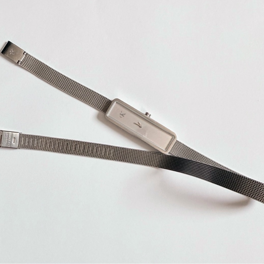 Calvin Klein Bracelet Wrap Watch with Steel Mesh Band (RARE!)